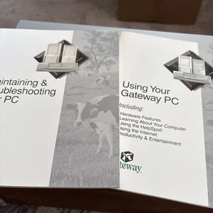 Using Your Gateway PC 1998 User Manual Guide booklets vintage computer books - Picture 1 of 8
