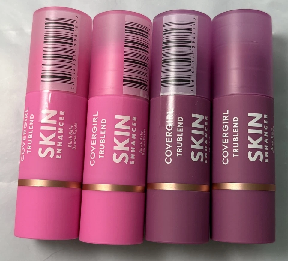 Covergirl Trublend Skin Enhancer Blush Balm *Lot of 4* (2 of each shade) NEW - Image 1 of 2