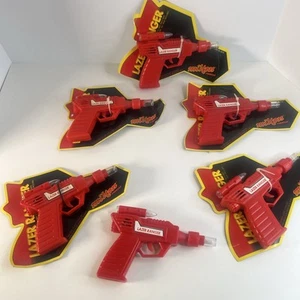 lazer ranger toy gun vintage 1980s Light And Sound Lot Of 6 New Old Stock 7” L - Picture 1 of 24