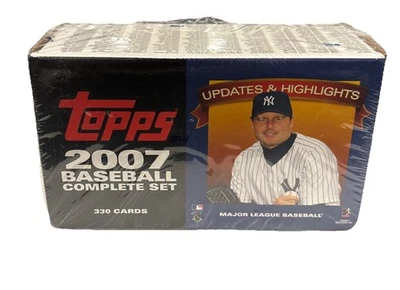 2007 Topps Updates & Highlights Complete Set (1-330) NEW FACTORY SEALED - Image 1 of 4