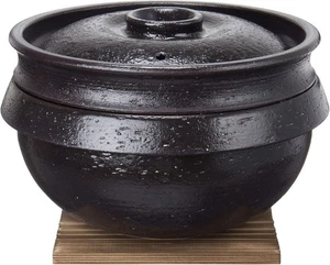 NAGATANIEN Donabe Reiskocher Kamado San CT-03 Japanisches Gas Offene Flamme - Bild 1 von 8