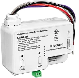 Nuevo controlador de sala de relé individual WattStopper Legrand LMRC-111 120/277 VAC - Imagen 1 de 5