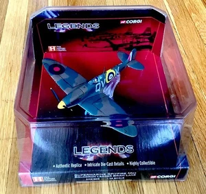 Corgi AA31905 1/72 Supermarine Spitfire Brian Lane Druckguss Flugzeug USA Verkäufer - Bild 1 von 9