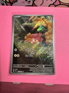 Pawmi 226/091 Illustration Rare Pokemon TCG Scarlet & Violet Paldean Fates  - Picture 1 of 2