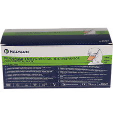 Halyard 46727 Fluidshield Particulate Filter N95 Respirator Mask 35/Pk Orange