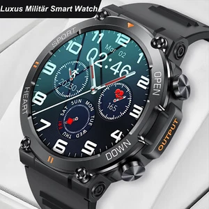 Für Samsung iPhone Smartwatch Armbanduhr Blutdruck Fitness Tracker Herren Damen - Bild 1 von 17