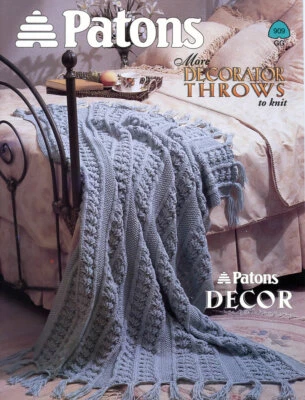 Libro Patons "Más decorador lanza para tejer" 909GG NOS Foto 1 de 4