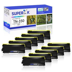 10PK TN350 Kaseta z tonerem do Brother HL-2040N HL-2040R HL-2070NR HL-2070N - Zdjęcie 1 z 24