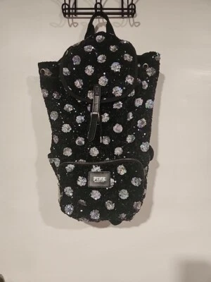 PINK BY VS 珠片圆点背包 — 第 1/4 张图片