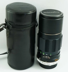 Minolta MC 200mm f4.5 Tele Rokkor-PE with Minolta SRT Mount - Picture 1 of 7
