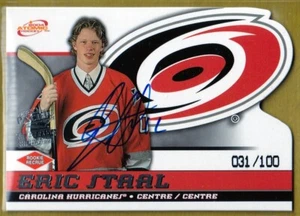 2003-04 McDonald's Pacific #56 Eric Staal RC AUTO /100 - Carolina Hurricanes - Picture 1 of 2