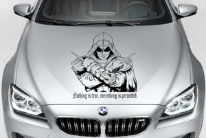 Assassins Creed Vinyl Decal Graphic Car Truck Hood Side USA - Foto 1 di 1
