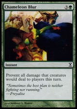 4x Chameleon Blur MTG Time Spiral NM Magic Regular