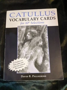 Catullus Vocabulary Cards for AP Selections, Paperback by Pellegrino, David R... - Foto 1 di 5