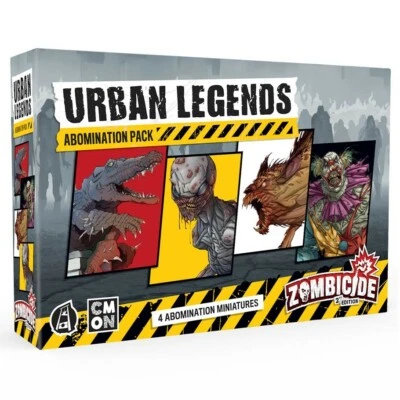 Zombicide 2nd Ed Urban Legends Abomination Expansion Set CMON ZCD004 Zombiecide - Image 1 of 2