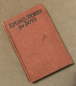 1931 Vintage Kipling’s Stories For Boys Hardcover EUC - Picture 1 of 5