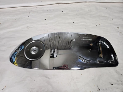 1965-1967 Honda CB450 K0 Chrome Left Fuel Tank Panel Cover - Image 1 of 4