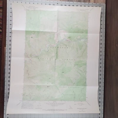 Greystone Butte Idaho Cuadrángulo 1966 USGS Mapa Topográfico Serie 7,5 Minutos Foto 1 de 4