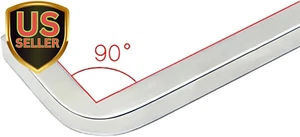 8Mm L Shaped Square Head Wrench Chromium Vanadium Steel Square Key for Pocket... - Picture 1 of 12