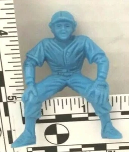 Vintage 60er Jahre Kunststoff Baseball Spieler Spielzeug Figur - Baseman - Bild 1 von 3