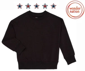 Wonder Nation Jungen S-6-7 Thermo Oberteil Langarm schwarz C Rundhals Pullover - Bild 1 von 9