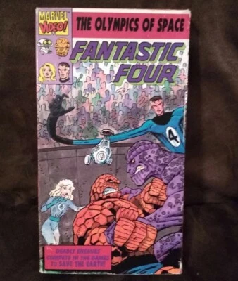 Fantastic Four VHS '78 Olympics of Space Cartoon Marvel H.E.R.B.I.E. Herbie - Image 1 of 4