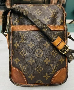 Louis Vuitton LV Monogram Danube Handtasche Umhängetasche Braun M45266 - FAIR/GUT - Bild 1 von 12