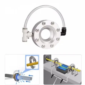 Cuchillos de aire circulares toallitas 8-203 mm cuchillo de aire anular 360° secado de tubería, tubo - Imagen 1 de 23