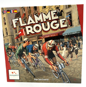 Rare Flamme Rouge Board Game by Stronghold Games 2016 Edition COMPLETE