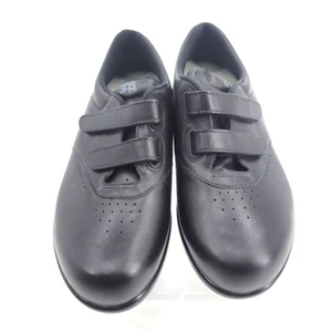 SAS Me Too Black 6.5 WWW Women's Shoes New Unworn Hook & Loop - Picture 1 of 10