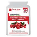 Cranberry Double Strength 10,000mg 90 Tablets With Added Vitamin C by Prowise