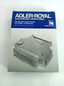 Alder-Royal Product No 246 Blue Correctable Typewriter Ribbon 310/410 Series - Picture 1 of 5