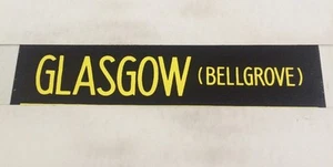 Scottish Bus Blind - Scotland Hamilton Depot 35"- Glasgow Bellgrove - Picture 1 of 1