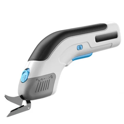 Cordless Scissors Cutting Shears Electric Battery Craft Fabric Cardboard Snips - Image 1 of 4