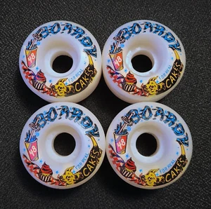 BOARDY CAKES Small Skateboard Wheels 48mm - Skate 90s BPSW Curb Slappy Retro NEW - Picture 1 of 3