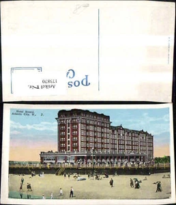 173870,New York Hotel Strand Atlantic City Gebäude Badestrand Strand - Picture 1 of 1