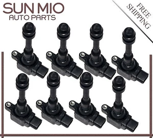 Bobinas de encendido 8 piezas 22448-AR210 para Infiniti M45 Q45 FX45 2003-2010 4,5 L VK45DE - Imagen 1 de 5