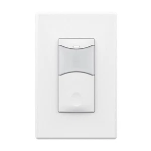 Sensorworx SWX-101-WH WALL SWITCH SENSOR PIR, 120/277 VAC, WHITE - Picture 1 of 4