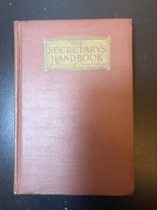 Jahrgang 1943 "Das Sekretärhandbuch Ein Manuel korrekter Verwendung" - Bild 1 von 5