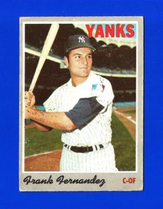1970 OPC O-Pee-Chee Baseball #82 Frank Fernandez New York Yankees (SB1) - Bild 1 von 2