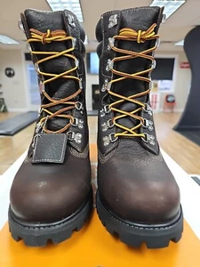 TIMBERLAND PREMIUM WATERPROOF BOOT " BROWN" FULL GRAIN SIZE 9 NEW IN HAND - Picture 1 of 6
