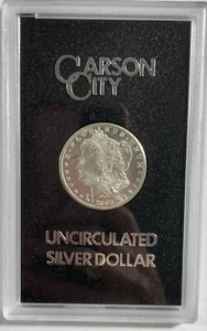 1883-CC Morgan dollar GSA (#21160) Guranteed a nice DMPL. Difficult to get pics. - Picture 1 of 3