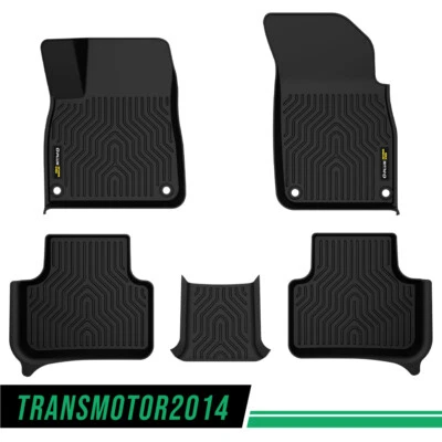 Fit For 2017-2024 2025 Audi Q7 & 2019-2024 Audi Q8 TPE Floor Mats All Weather - Image 1 of 4