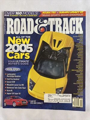 2004 October Road & Track Magazine Lambo Murciélago Faster Than Ever (MH395) - Image 1 of 3
