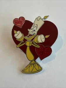 DLP Paris Valentine's Day 2023 Lumiere Disney Pin E8 - Picture 1 of 2