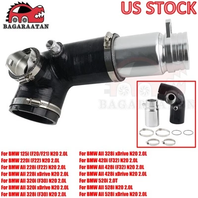 Manguera de entrada turbo para BMW N20 2.0T 125i F20/F21 220i 228i F22 320i 328i F30 420i Foto 1 de 4