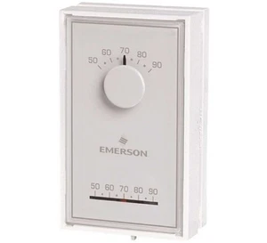 Emerson 1E30N-910 Mercury Free Mechanical Thermostat Classic White - Picture 1 of 1
