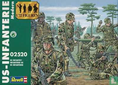 " US-INFANTERIE MODERN " REVELL 02520 in 1:72 / KOMPLETT 100% / OHNE KARTON - Bild 1 von 4
