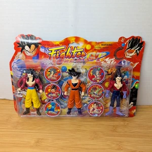 Vintage 2001 Dragon Ball Z Fighter GT Play Set Vegeta Goku, Goku - Knock Off - Sealed - Bild 1 von 19