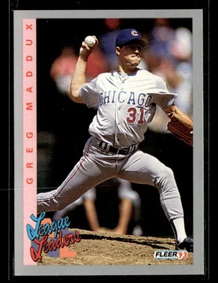 1993 Fleer Greg Maddux #707 - Image 1 of 2